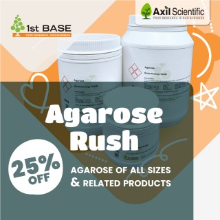 1st BASE Agarose Rush 25% OFF